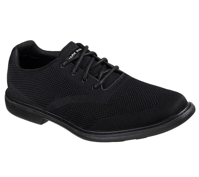Zapatos Sin Cordones Skechers Hombre - Hardee Negro VMUCI7632